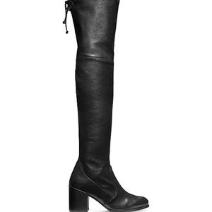 Over the knee leather boots